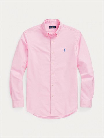 Polo Ralph Lauren Košile 710804257027 Růžová Slim Fit