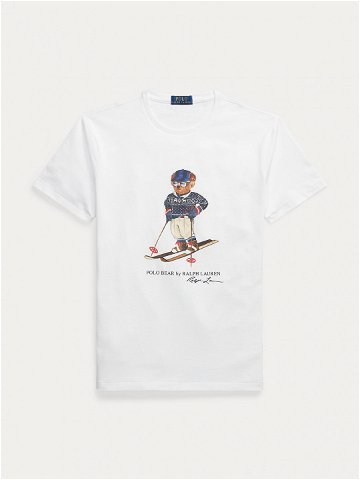 Polo Ralph Lauren T-Shirt 710853310026 Bílá Slim Fit