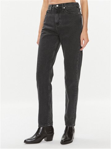Calvin Klein Jeans Jeansy Authentic J20J222442 Černá Slim Fit