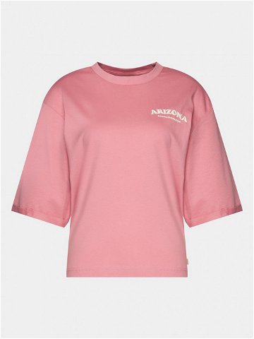 Outhorn T-Shirt OTHAW23TTSHF0927 Růžová Regular Fit