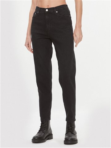 Calvin Klein Jeans Jeansy J20J221659 Černá Mom Fit