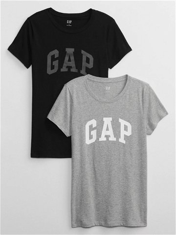 Gap 2-dílná sada T-shirts 548683-05 Šedá Regular Fit