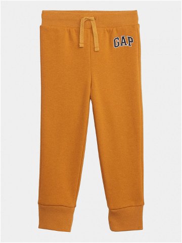 Gap Teplákové kalhoty 748000-07 Hnědá Regular Fit