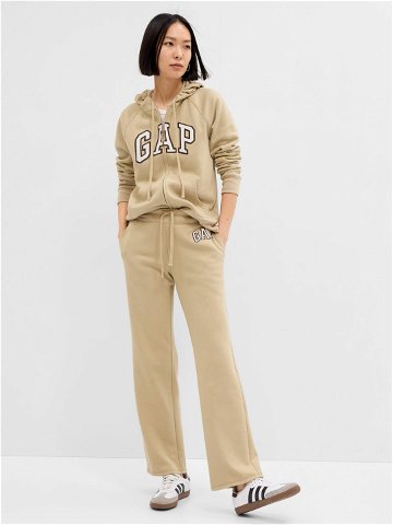 Gap Teplákové kalhoty 430369-11 Béžová Regular Fit