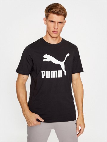Puma T-Shirt Classics Logo 530088 Černá Regular Fit