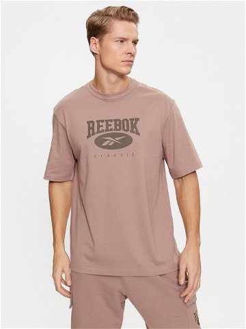 Reebok T-Shirt Archive Essentials IL8792 Béžová Regular Fit