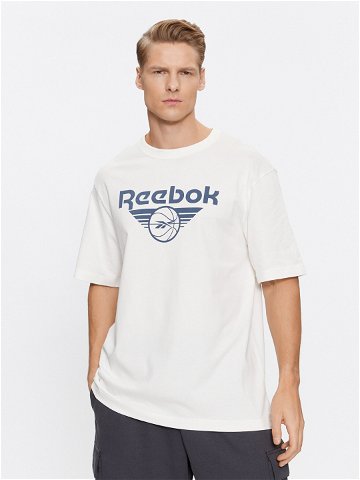 Reebok T-Shirt Basketball IL4435 Bílá Regular Fit