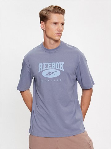 Reebok T-Shirt Archive Essentials IK6123 Modrá Regular Fit