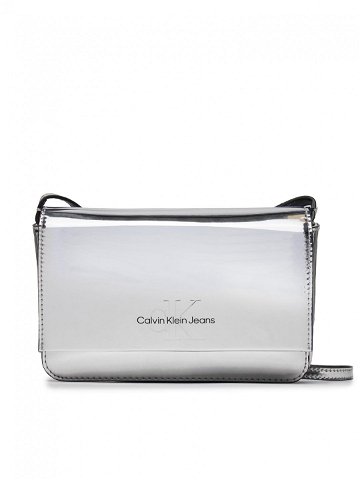 Calvin Klein Jeans Kabelka Sculpted Wallet Ph Cb19 Mono S K60K611865 Stříbrná