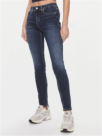 Calvin Klein Jeans Jeansy J20J222445 Tmavomodrá Skinny Fit