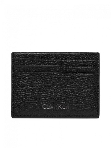Calvin Klein Pouzdro na kreditní karty Warmth Cardholder 6Cc K50K507389 Černá