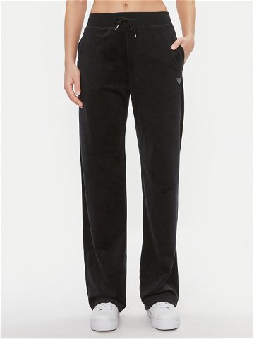 Guess Teplákové kalhoty Couture V3BB26 KBXI2 Černá Regular Fit