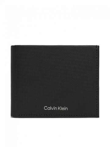 Calvin Klein Velká pánská peněženka Ck Must Bifold 5Cc W Coin K50K511381 Černá