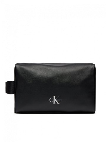 Calvin Klein Jeans Kosmetický kufřík Monogram Soft Washbag K50K511443 Černá