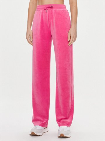 Guess Teplákové kalhoty Couture V3BB26 KBXI2 Růžová Regular Fit