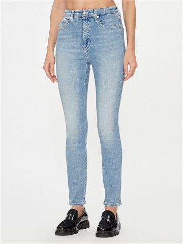 Calvin Klein Jeans Jeansy J20J222142 Modrá Skinny Fit