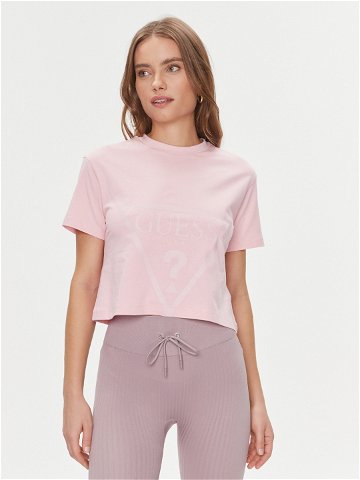 Guess T-Shirt Adele V2YI06 K8HM0 Růžová Regular Fit