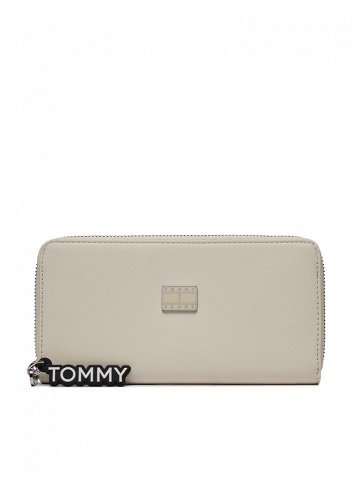 Tommy Jeans Velká dámská peněženka Tjw City Girl Large Za AW0AW15835 Béžová