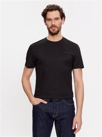 Calvin Klein T-Shirt Smooth Cotton T-Shirt K10K112229 Černá Regular Fit
