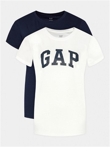 Gap 2-dílná sada T-shirts 548683-00 Tmavomodrá Regular Fit