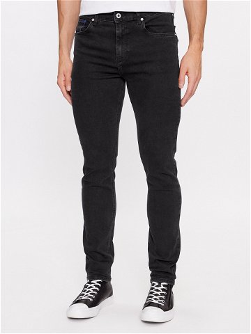 Karl Lagerfeld Jeans Jeansy 240D1101 Černá Skinny Fit