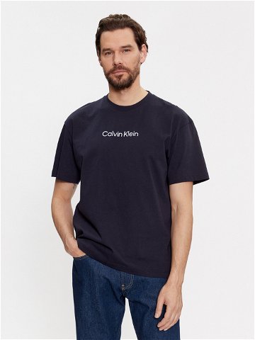 Calvin Klein T-Shirt Hero K10K111346 Tmavomodrá Regular Fit