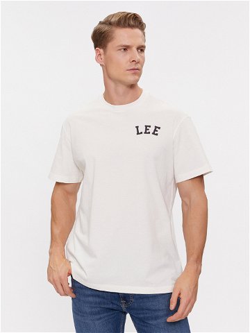 Lee T-Shirt 112342484 Béžová Relaxed Fit