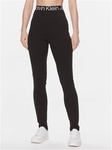 Calvin Klein Jeans Legíny J20J222601 Černá Slim Fit
