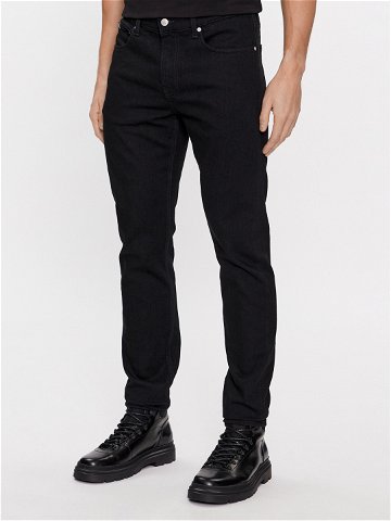 Calvin Klein Jeans Jeansy J30J323688 Černá Slim Taper Fit