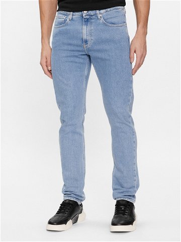 Calvin Klein Jeans Jeansy J30J323690 Modrá Slim Taper Fit