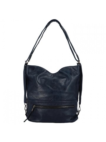 Dámský kabelko-batoh tmavě modrý – Romina & Co Bags Wolfe