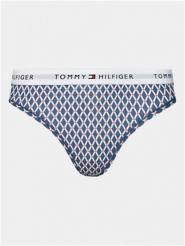 Tommy Hilfiger Kalhotky string UW0UW04547 Modrá