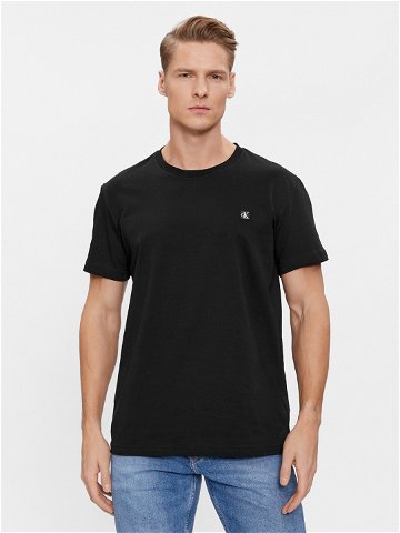 Calvin Klein Jeans T-Shirt J30J325268 Černá Regular Fit