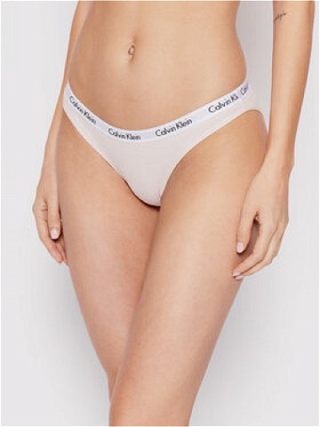 Calvin Klein Underwear Klasické kalhotky 0000D1618A Růžová