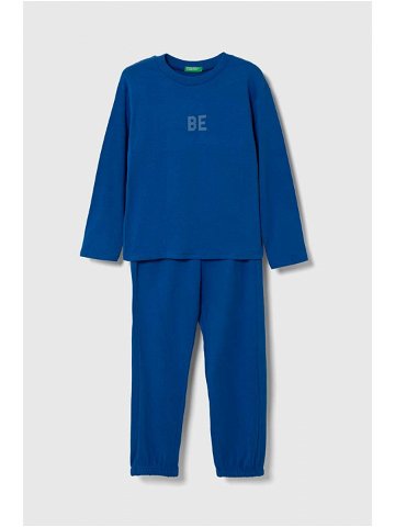 Dětské pyžamo United Colors of Benetton s potiskem