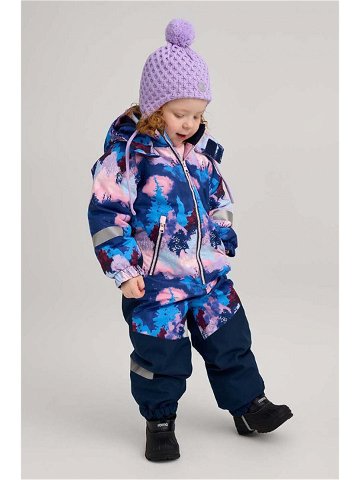 Dětská vlněná čepice Reima fialová barva