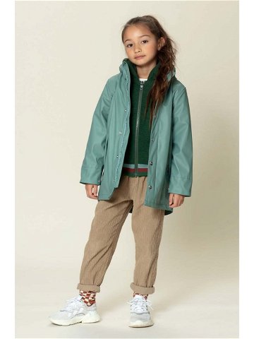 Dětská nepromokavá bunda Gosoaky SNAKE PIT tyrkysová barva