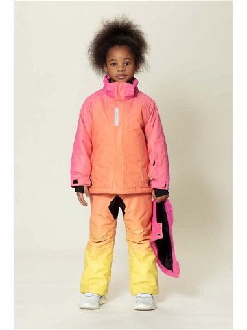 Dětská lyžařská bunda Gosoaky FAMOUS DOG růžová barva
