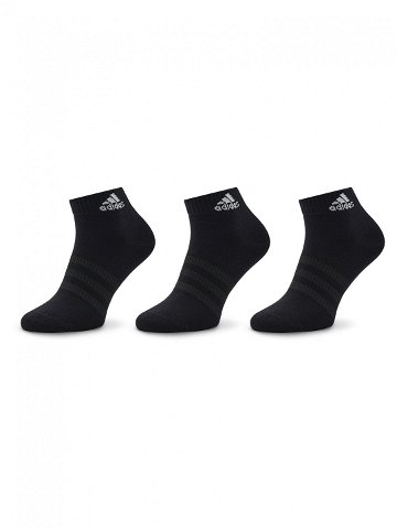 Adidas Sada 3 párů nízkých ponožek unisex Thin and Light Ankle Socks 3 Pairs IC1282 Černá