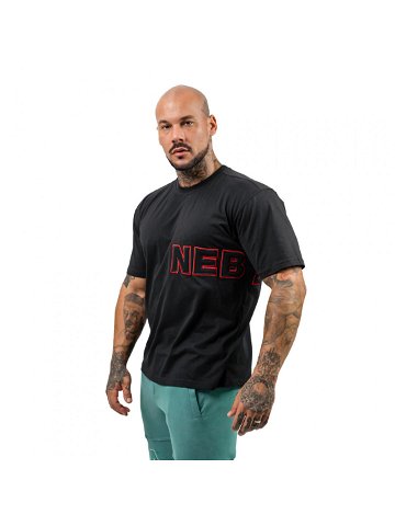 Tričko s krátkým rukávem Nebbia Dedication 709 Black XL