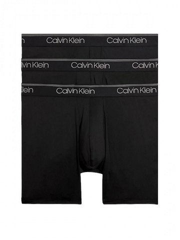 3PACK pánské boxerky Calvin Klein černé NB2570A-UB1 M