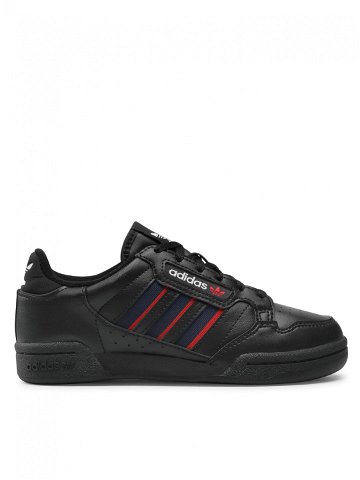 Adidas Sneakersy Continental 80 Stripes J FY2698 Černá