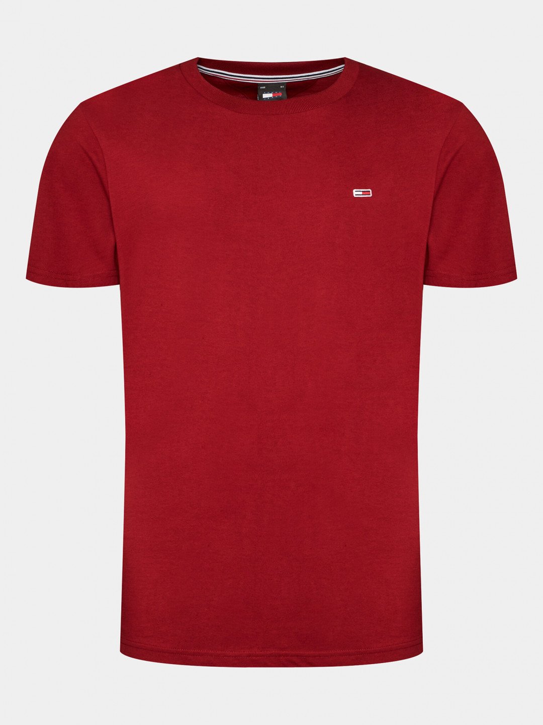 Tommy Jeans T-Shirt Classic DM0DM09598 Červená Regular Fit