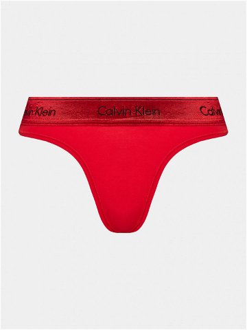 Calvin Klein Underwear Brazilské kalhotky 000QF7452E Červená