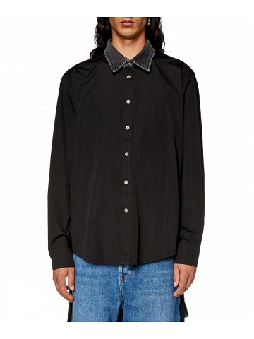 Košile diesel s-holls shirt černá 56