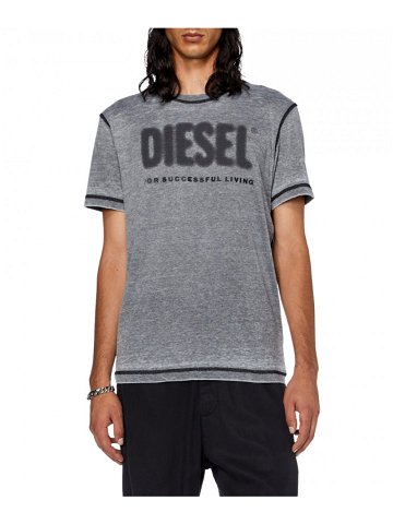 Tričko diesel t-diegor-l1 t-shirt černá xs