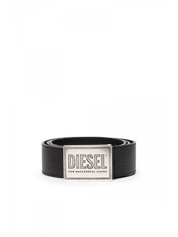 Opasek diesel logo b-grain ii belt černá 110