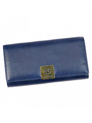 Dámská kožená peněženka modrá – Gregorio Sofasa