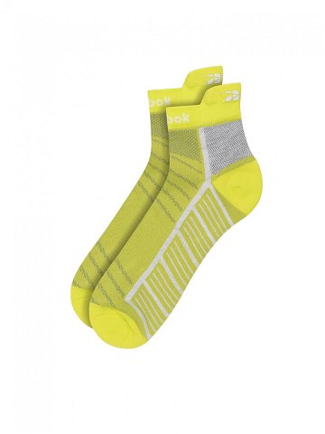 Reebok Pánské nízké ponožky Float Run U Ank Sock HE2423 Žlutá