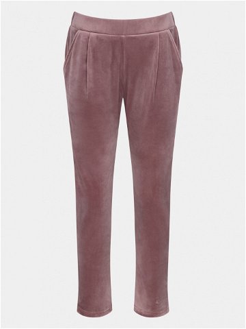 Triumph Pyžamové kalhoty Cozy Comfort Velour Trousers 10216539 Hnědá Regular Fit
